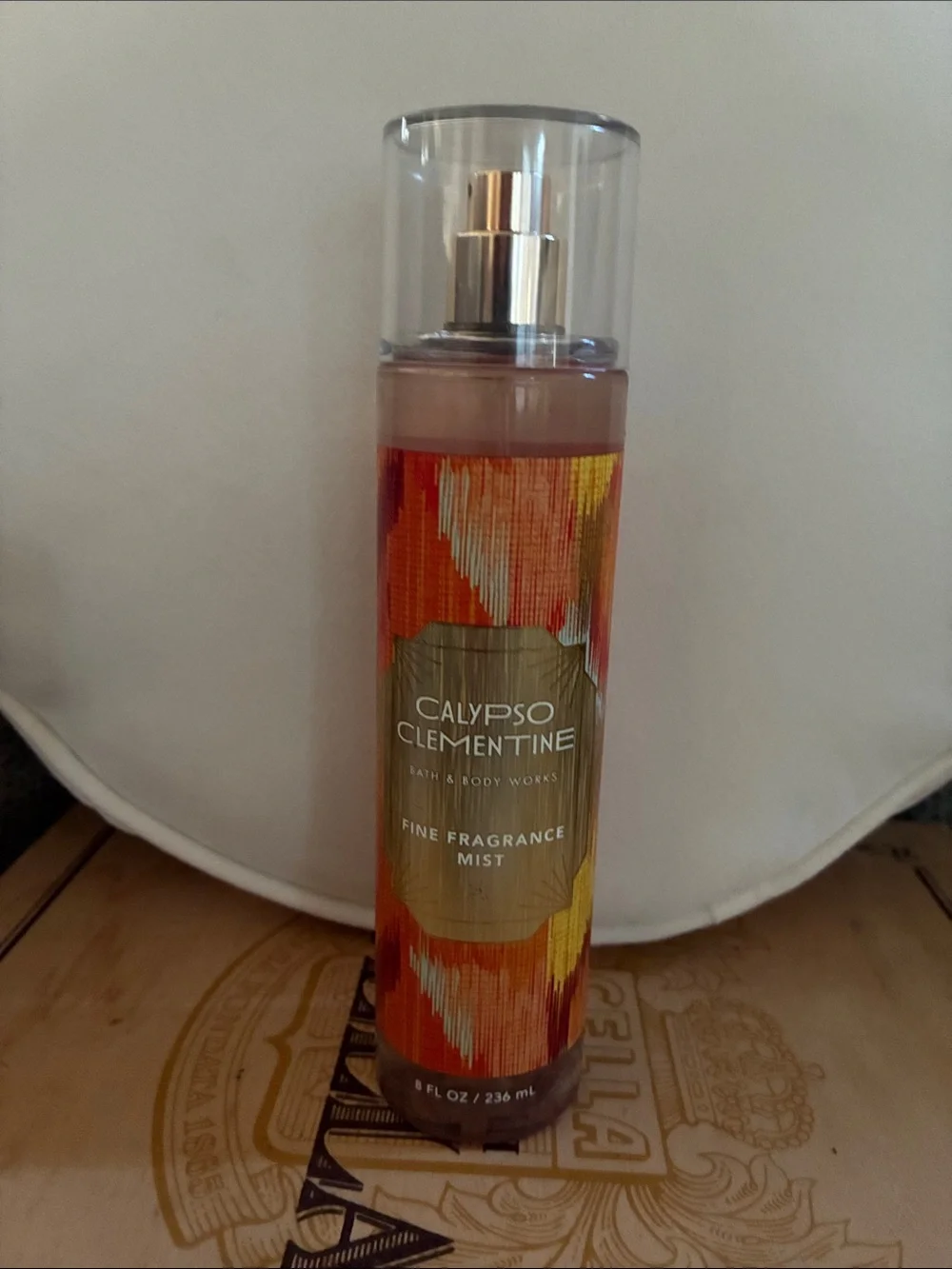 Bath & Body Works Calypso Clementine Fine Fragrance Mist - Orange & Gold